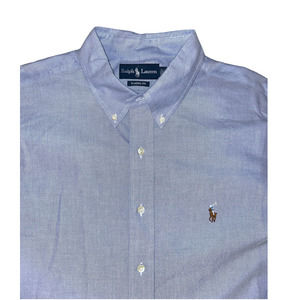 Ralph Lauren Oxford Long Sleeve Dress‎ Button Down Shirt 17 1/2 34/35 (XL)